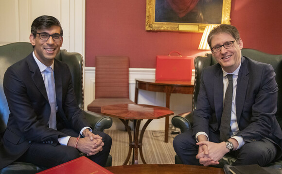 Chancellor Rishi Sunak and CBI Director-General Tony Danker in December 2020 | Credit: Treasury Chancellor Rishi Sunak and CBI Director-General Tony Danker in December 2020 | Credit: Treasury