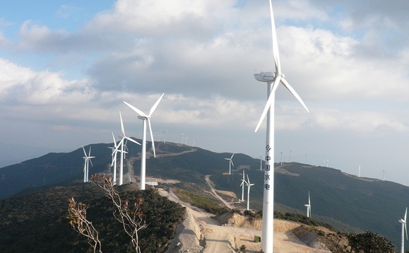 China's highest wind farm in Yunnan Province China's highest wind farm in Yunnan Province