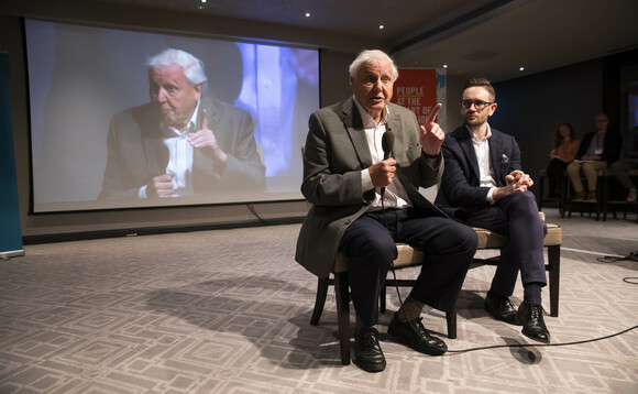 Sir David Attenborough and CCC CEO Chris Stark were among guests during Climate Assembly sessions earlier this year | Credit: Fabio De Paola / PA Sir David Attenborough and CCC CEO Chris Stark were among guests during Climate Assembly sessions earlier this year | Credit: Fabio De Paola / PA