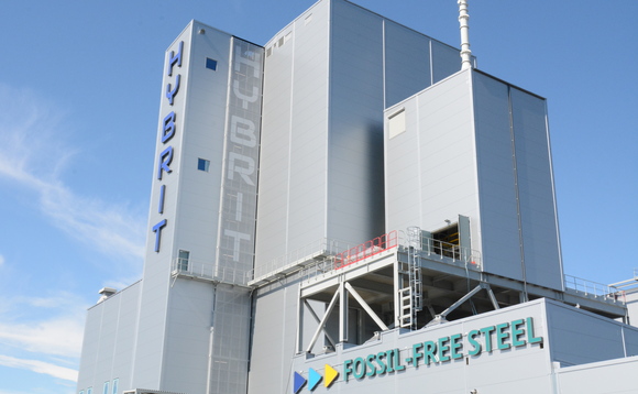 The Hybrit pilot green steel hydrogen plant in Sweden | Credit: SSAB The Hybrit pilot green steel hydrogen plant in Sweden | Credit: SSAB