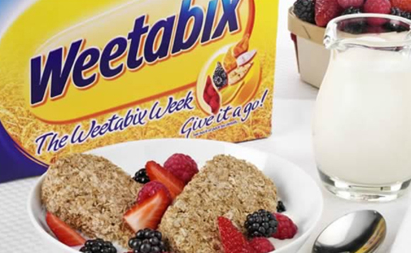 Weetabix sources all of its wheat within a 50 mile radius of its mills, as part of its broader sustainability strategy Weetabix sources all of its wheat within a 50 mile radius of its mills, as part of its broader sustainability strategy