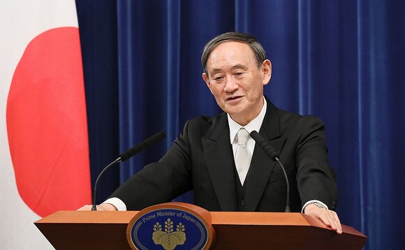 Japan's Prime Minister Yoshihide Suga | Credit: Government of Japan Japan's Prime Minister Yoshihide Suga | Credit: Government of Japan