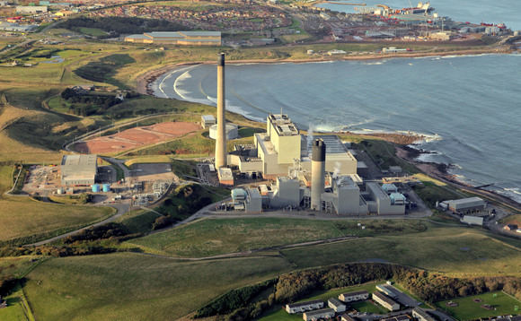 Peterhead gas power station in Scotland Peterhead gas power station in Scotland