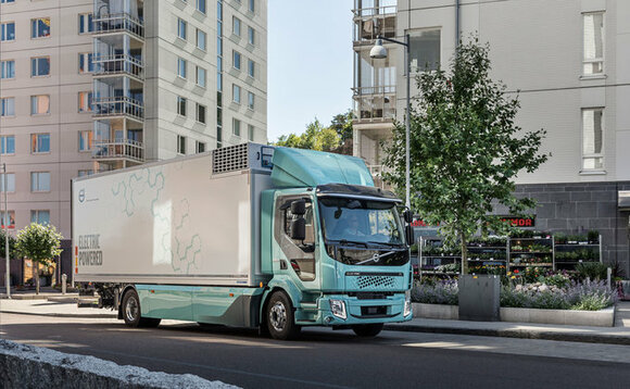 An electric Volvo Truck / Credit: Volvo Trucks An electric Volvo Truck / Credit: Volvo Trucks