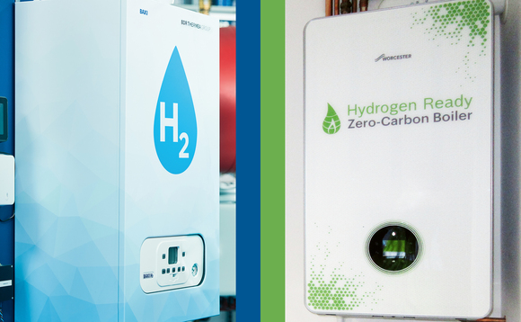 Hydrogen boilers installed in Spadeadam, Northumberland, as part of a low-carbon heating trial Hydrogen boilers installed in Spadeadam, Northumberland, as part of a low-carbon heating trial