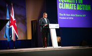 ‘Climate security is energy security’: Alok Sharma urges world to ‘break dependency on fossil fuels’