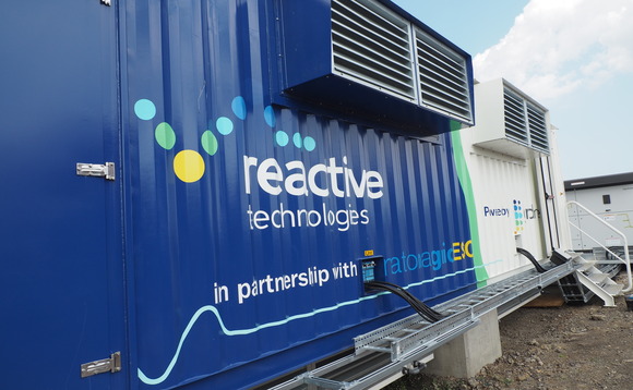 An ultracapacitor developed by Reactive for the National Grid (credit: Reactive Technologies) An ultracapacitor developed by Reactive for the National Grid (credit: Reactive Technologies)
