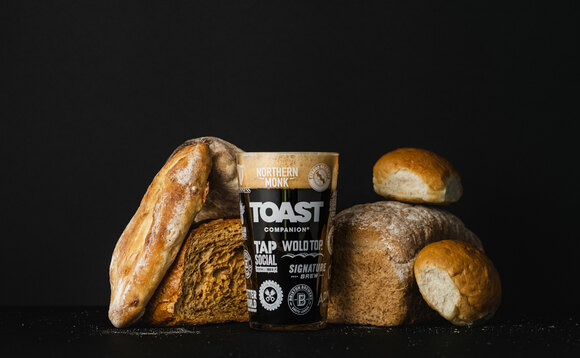 Toast Ale makes beer from surplus bread | Credit: Toast Ale Toast Ale makes beer from surplus bread | Credit: Toast Ale
