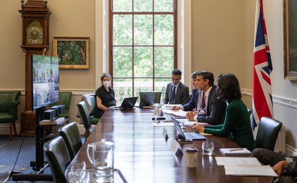 Chancellor of the Exchequer pledges £1.2 billion investment in India's green growth Credit:HM Treasury Chancellor of the Exchequer pledges £1.2 billion investment in India's green growth Credit:HM Treasury
