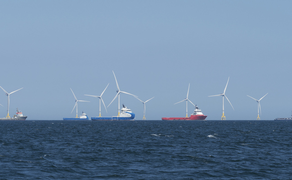 Oil support boats moored near an offshore wind farm in Aberdeen | Credit: iStock Oil support boats moored near an offshore wind farm in Aberdeen | Credit: iStock